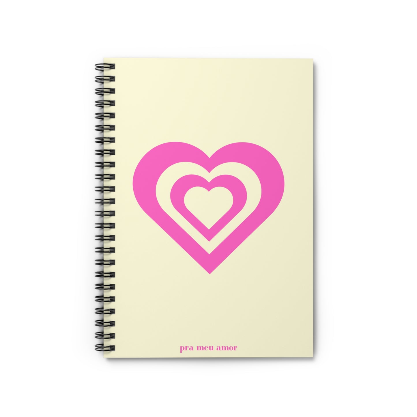 Spiral Notebook - Pink