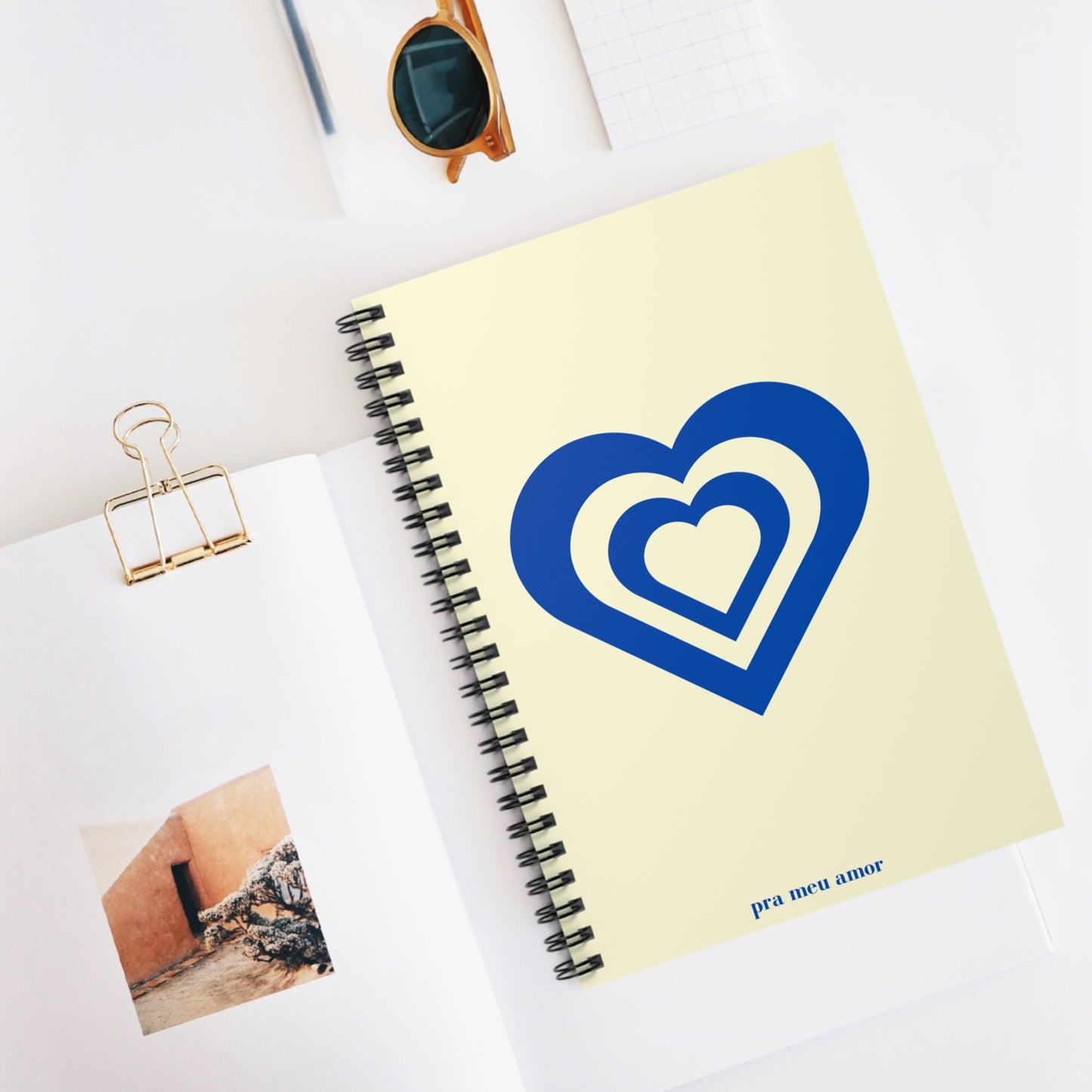 Spiral Notebook - Blue