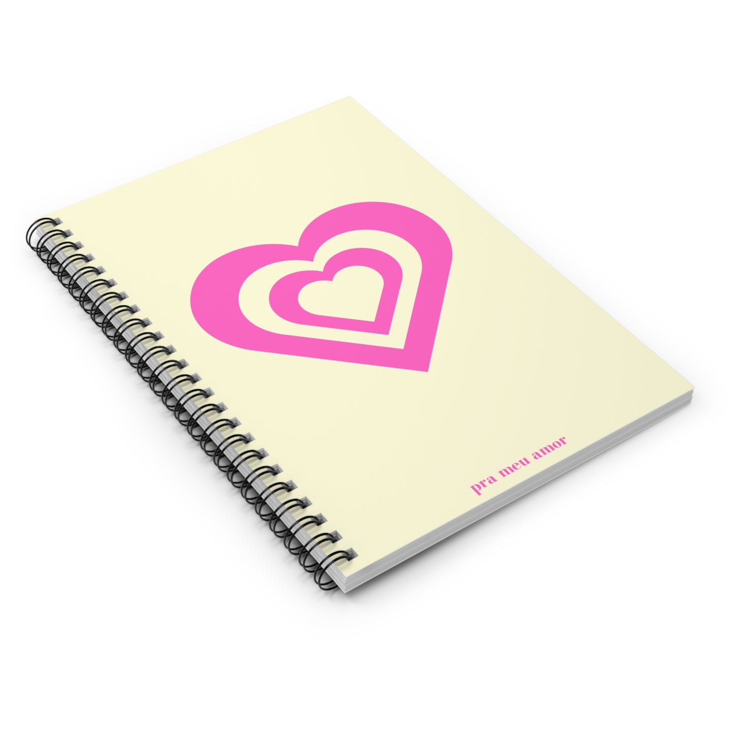 Spiral Notebook - Pink